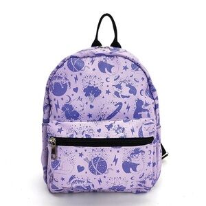 Celestial Cat Collage Mini Backpack OS